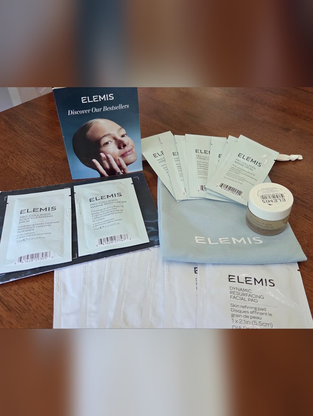 ELEMIS Pro-Collagen 7 Day Travel Skincare Kit TSA Friendly NEW
